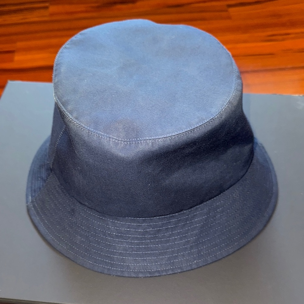 Christian Dior Blue Bucket Hat Reversible